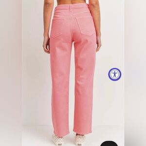 Just Black -The Ultra High Dad Jean - Bubblegum 27